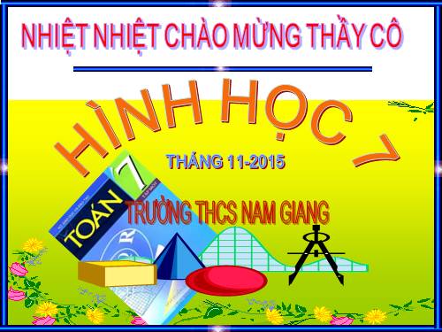 Chương II. §5. Trường hợp bằng nhau thứ ba của tam giác: góc-cạnh-góc (g.c.g)