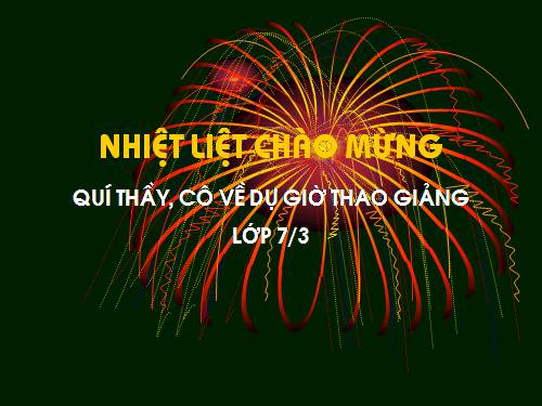 Ôn tập Chương I. Đường thẳng vuông góc. Đường thẳng song song