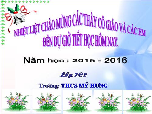 Chương II. §2. Hai tam giác bằng nhau