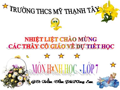 Chương II. §2. Hai tam giác bằng nhau