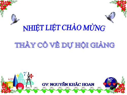 Chương II. §1. Tổng ba góc của một tam giác