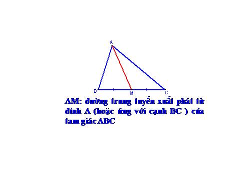 Chương III. §4. Tính chất ba đường trung tuyến của tam giác