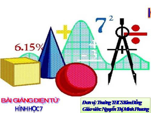 Chương II. §1. Tổng ba góc của một tam giác