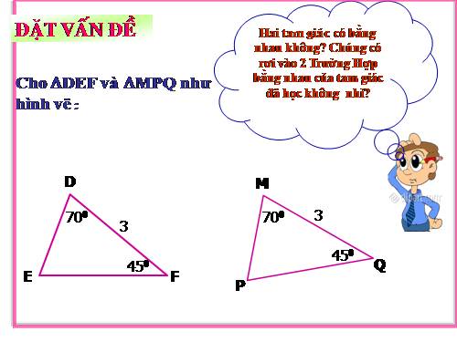 Chương II. §5. Trường hợp bằng nhau thứ ba của tam giác: góc-cạnh-góc (g.c.g)