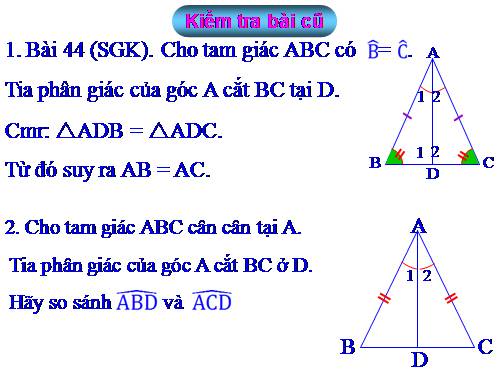 Chương II. §6. Tam giác cân