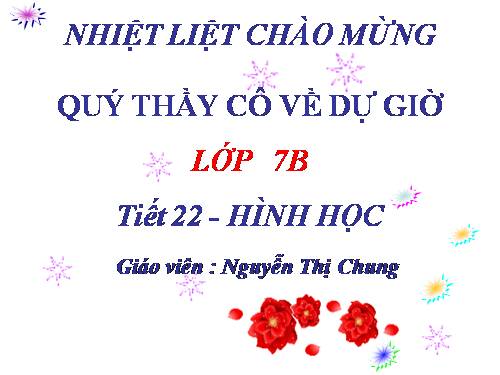 Chương II. §3. Trường hợp bằng nhau thứ nhất của tam giác: cạnh-cạnh-cạnh (c.c.c)