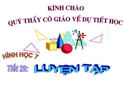 Các bài Luyện tập