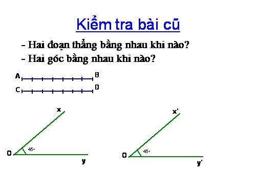 Chương II. §2. Hai tam giác bằng nhau