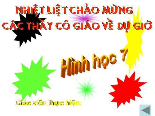 Chương II. §1. Tổng ba góc của một tam giác