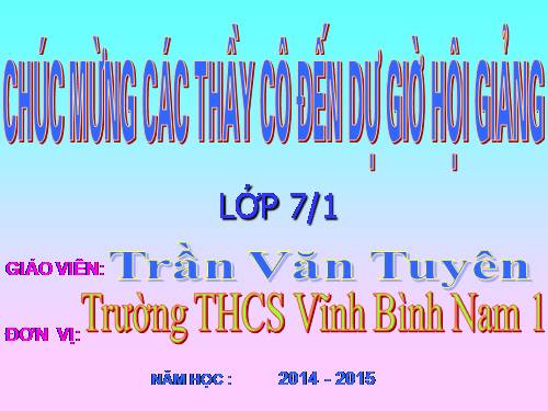 Chương I. §2. Hai đường thẳng vuông góc