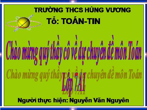 Chương II. §1. Tổng ba góc của một tam giác