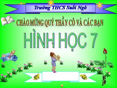 Chương III. §3. Quan hệ giữa ba cạnh của một tam giác. Bất đẳng thức tam giác