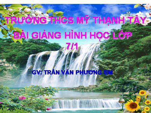 Chương III. §9. Tính chất ba đường cao của tam giác