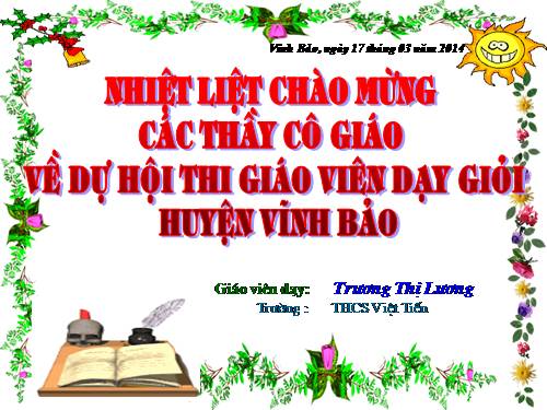 Chương III. §3. Quan hệ giữa ba cạnh của một tam giác. Bất đẳng thức tam giác