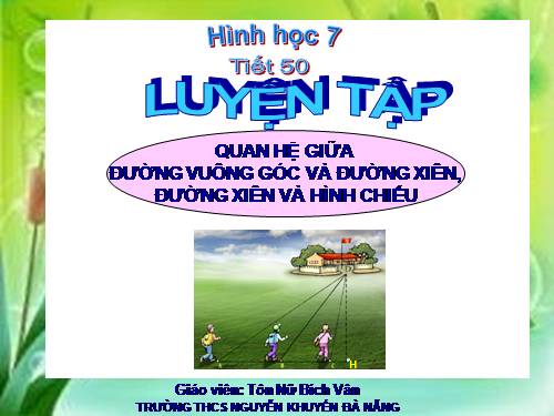 Các bài Luyện tập