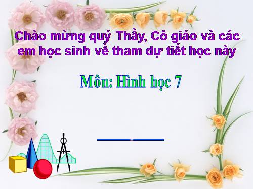 Chương III. §1. Quan hệ giữa góc và cạnh đối diện trong một tam giác