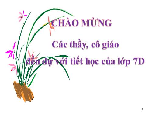 Chương III. §1. Quan hệ giữa góc và cạnh đối diện trong một tam giác