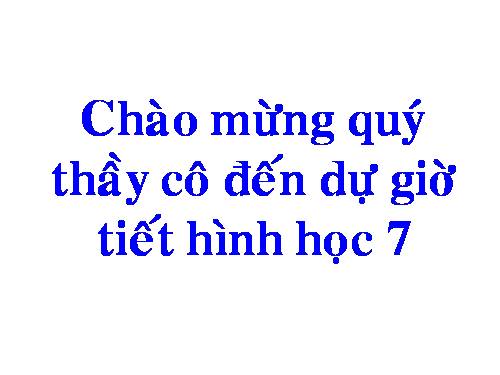 Chương II. §7. Định lí Py-ta-go