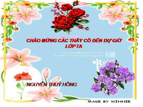 Chương II. §1. Tổng ba góc của một tam giác