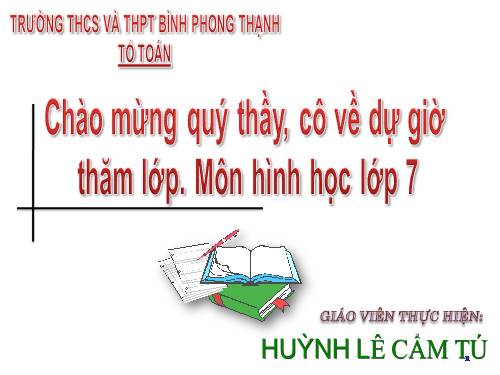 Chương II. §5. Trường hợp bằng nhau thứ ba của tam giác: góc-cạnh-góc (g.c.g)