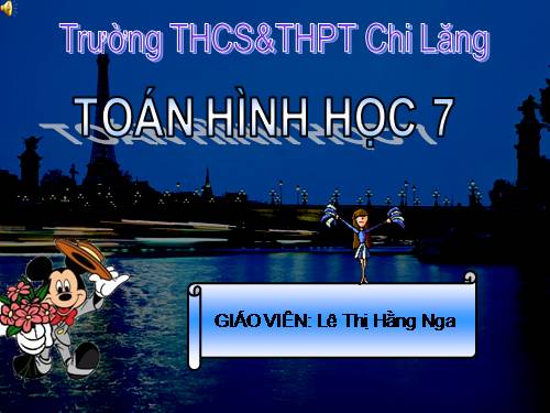 Chương II. §5. Trường hợp bằng nhau thứ ba của tam giác: góc-cạnh-góc (g.c.g)