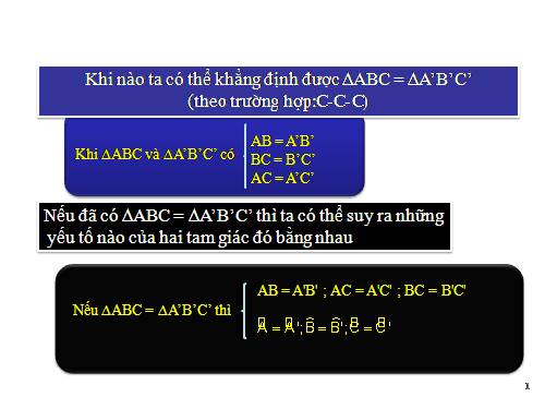 Chương II. §4. Trường hợp bằng nhau thứ hai của tam giác: cạnh-góc-cạnh (c.g.c)