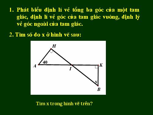 Các bài Luyện tập