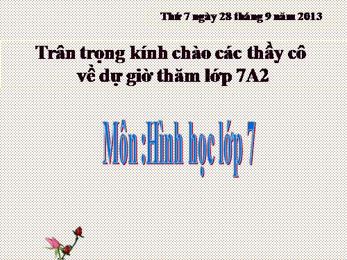 Chương I. §7. Định lí