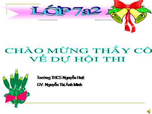 Chương I. §6. Từ vuông góc đến song song