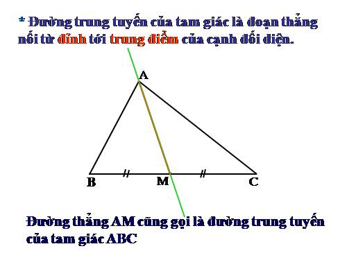 Chương III. §4. Tính chất ba đường trung tuyến của tam giác