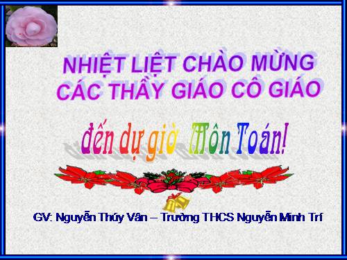 Chương III. §6. Tính chất ba đường phân giác của tam giác