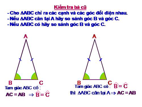 Chương III. §1. Quan hệ giữa góc và cạnh đối diện trong một tam giác