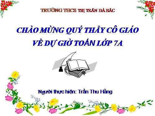 Chương III. §3. Quan hệ giữa ba cạnh của một tam giác. Bất đẳng thức tam giác