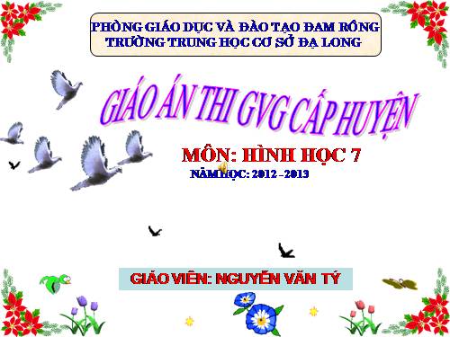 Chương III. §1. Quan hệ giữa góc và cạnh đối diện trong một tam giác