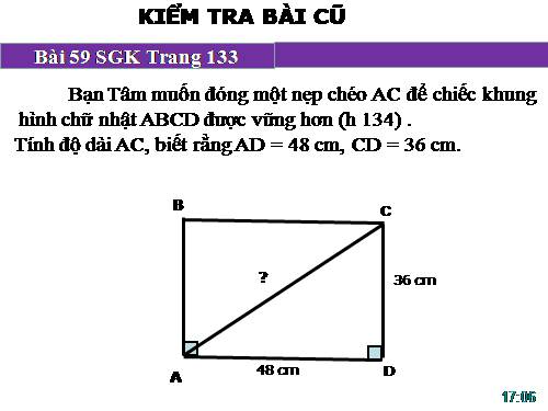 Chương II. §7. Định lí Py-ta-go