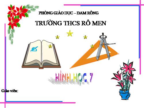 Chương II. §7. Định lí Py-ta-go