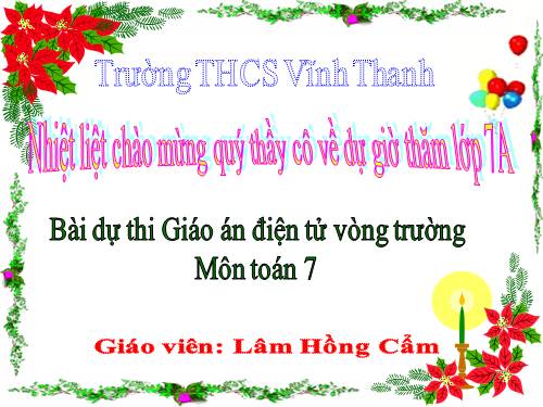 Chương II. §2. Hai tam giác bằng nhau