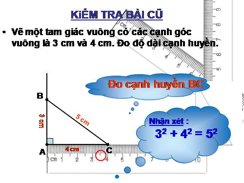 Chương II. §7. Định lí Py-ta-go