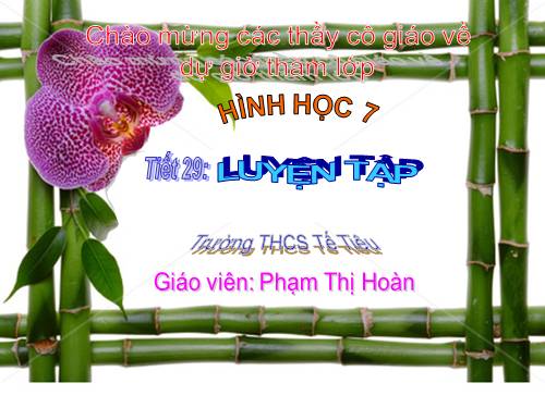 Các bài Luyện tập