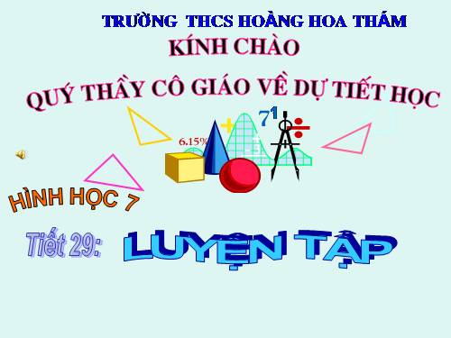 Các bài Luyện tập