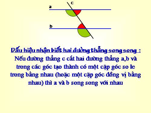 Chương I. §6. Từ vuông góc đến song song