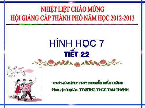 Chương II. §3. Trường hợp bằng nhau thứ nhất của tam giác: cạnh-cạnh-cạnh (c.c.c)