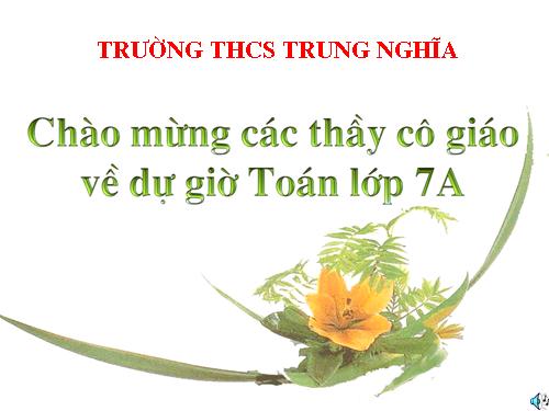 Chương II. §3. Trường hợp bằng nhau thứ nhất của tam giác: cạnh-cạnh-cạnh (c.c.c)