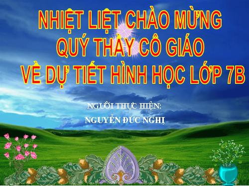 Chương II. §3. Trường hợp bằng nhau thứ nhất của tam giác: cạnh-cạnh-cạnh (c.c.c)