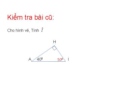 Chương II. §1. Tổng ba góc của một tam giác