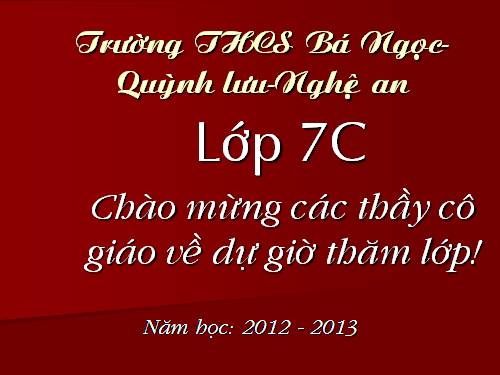 Chương II. §1. Tổng ba góc của một tam giác