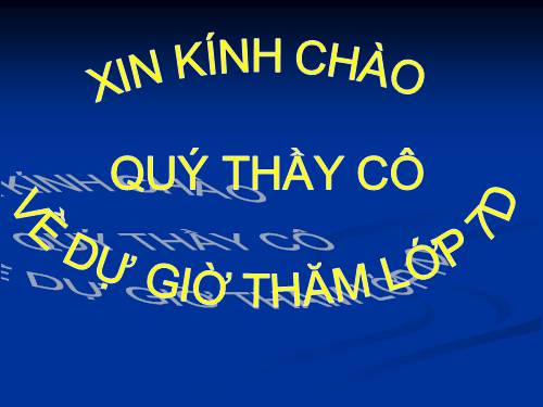 Các bài Luyện tập