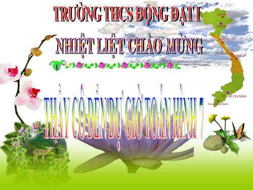 Chương II. §1. Tổng ba góc của một tam giác