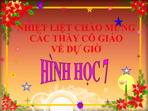 Ôn tập Chương I. Đường thẳng vuông góc. Đường thẳng song song