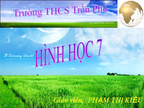 Chương II. §1. Tổng ba góc của một tam giác